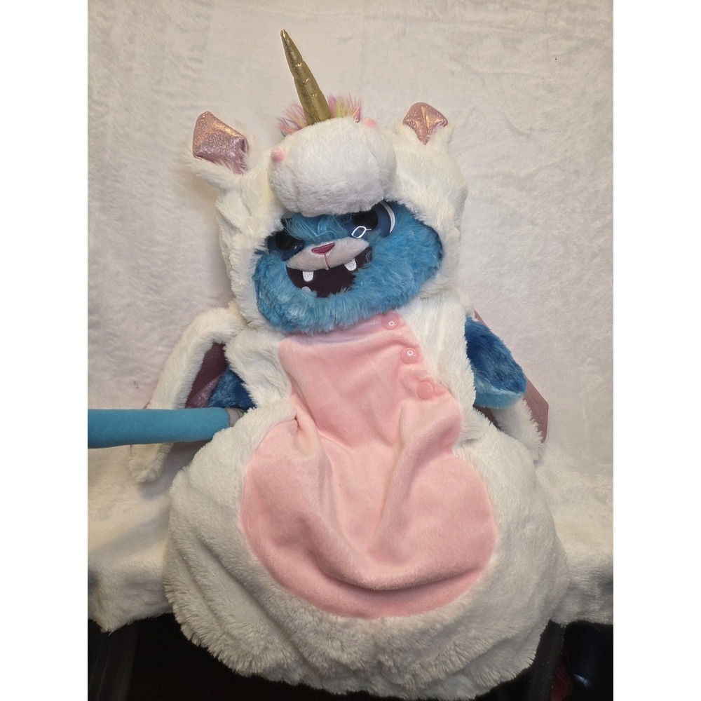 Target Unicorn 6 to 12 month  Plush Polyester w/ Rainbow Wings